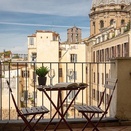 Campo De' Fiori Penthouse-Rental In ローマ エクステリア 写真