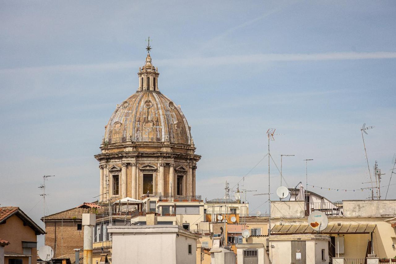 Campo De' Fiori Penthouse-Rental In ローマ エクステリア 写真
