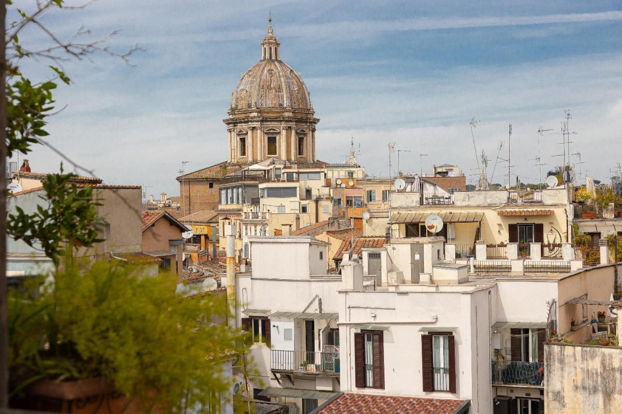 Campo De' Fiori Penthouse-Rental In ローマ エクステリア 写真