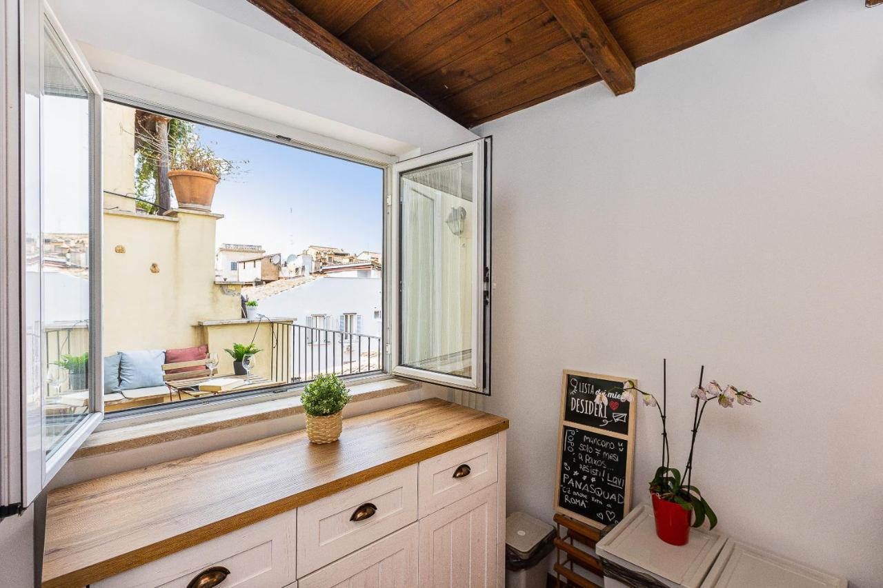 Campo De' Fiori Penthouse-Rental In ローマ エクステリア 写真
